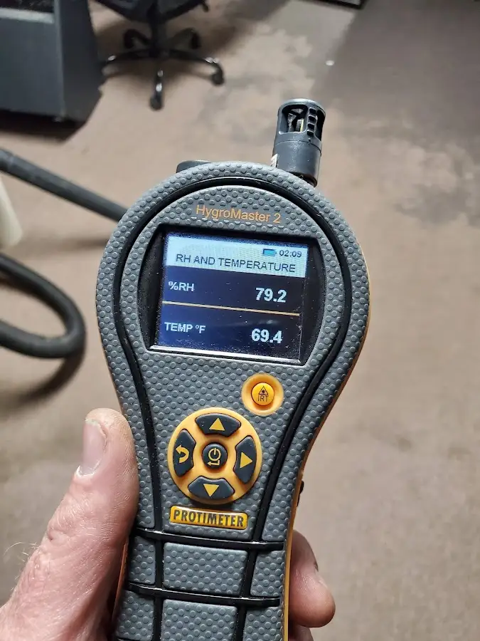 Moisture meter humidity assessment for Mold Remediation & Removal in Venersborg